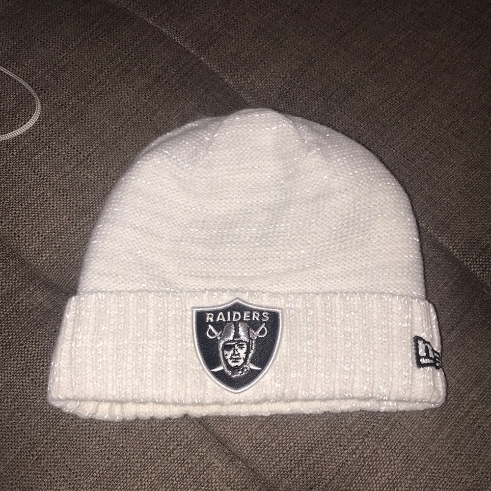 Raiders beanie